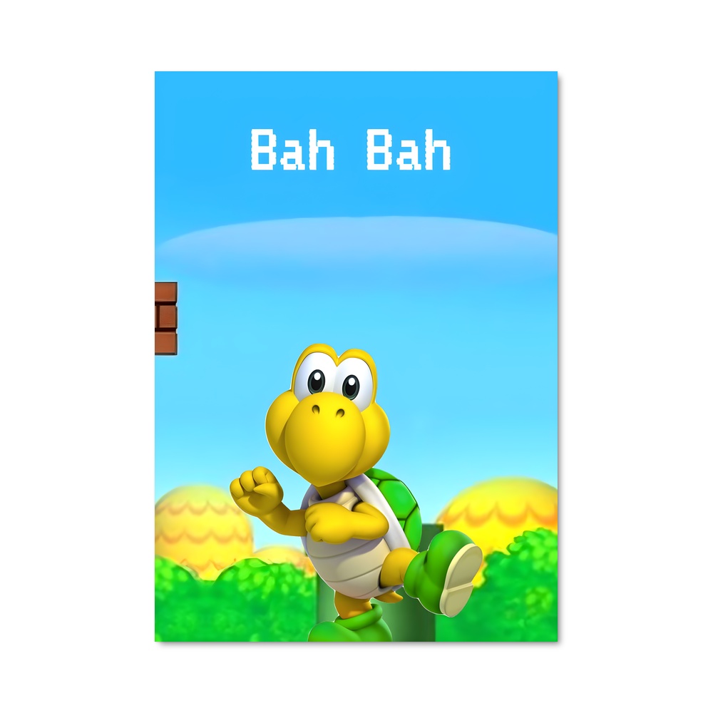 Poster Koopa Sprint – affiche Mario